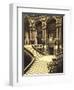 The Opera House, the grand staircase, Paris, France, c.1890-1900-null-Framed Photographic Print