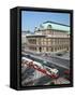 The Opera House, Vienna, Austria-Peter Thompson-Framed Stretched Canvas