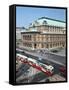 The Opera House, Vienna, Austria-Peter Thompson-Framed Stretched Canvas
