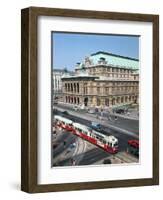 The Opera House, Vienna, Austria-Peter Thompson-Framed Photographic Print