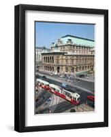 The Opera House, Vienna, Austria-Peter Thompson-Framed Photographic Print