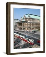 The Opera House, Vienna, Austria-Peter Thompson-Framed Photographic Print