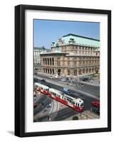 The Opera House, Vienna, Austria-Peter Thompson-Framed Photographic Print