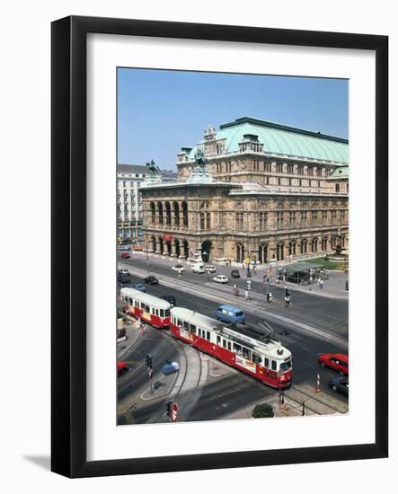 The Opera House, Vienna, Austria-Peter Thompson-Framed Photographic Print