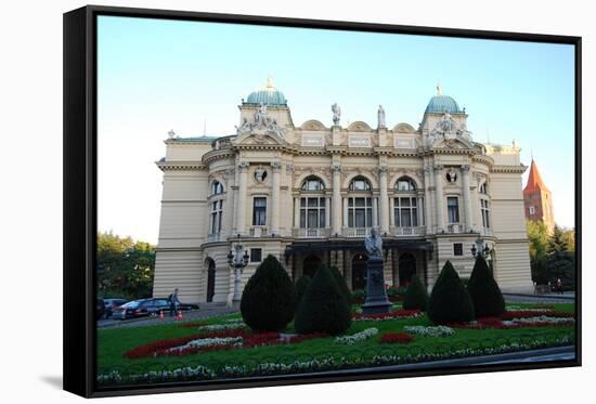 The Opera in Krakov-neuartelena-Framed Stretched Canvas