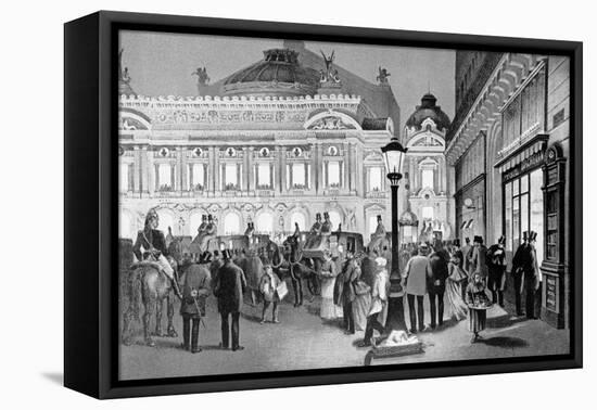 The Opera, Paris, 1875-80-null-Framed Stretched Canvas