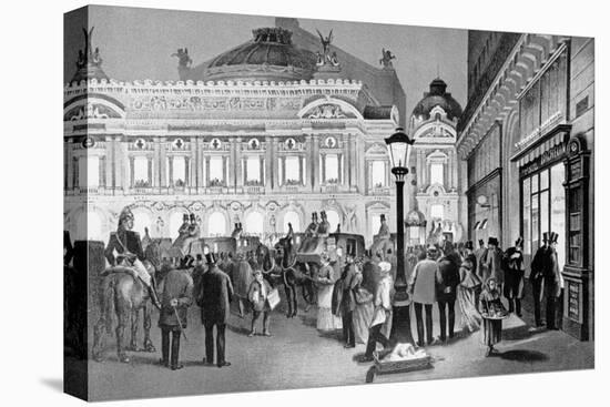 The Opera, Paris, 1875-80-null-Stretched Canvas