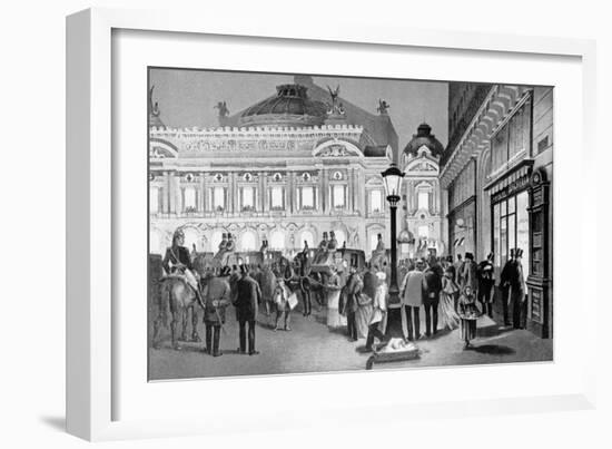 The Opera, Paris, 1875-80-null-Framed Giclee Print