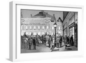 The Opera, Paris, 1875-80-null-Framed Giclee Print