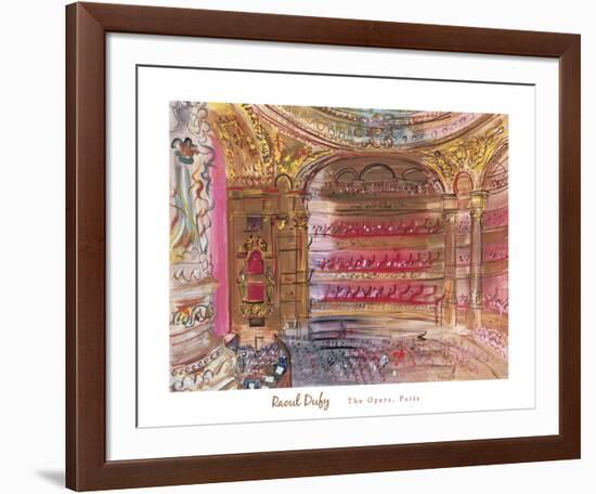 The Opera, Paris early 1930s-Raoul Dufy-Framed Art Print