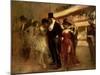 The Opera Stage-Jean Louis Forain-Mounted Giclee Print