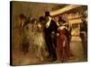 The Opera Stage-Jean Louis Forain-Stretched Canvas