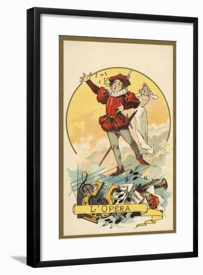 The Opera-null-Framed Giclee Print