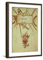 The Operation of Geometric and Military Compasses-null-Framed Giclee Print