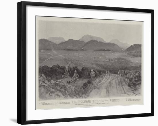 The Operations in Natal, the Action of 10 April at Sunday's River-Henry Charles Seppings Wright-Framed Giclee Print