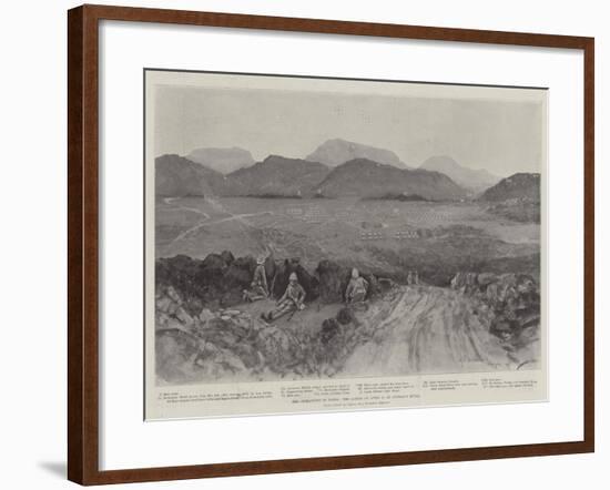 The Operations in Natal, the Action of 10 April at Sunday's River-Henry Charles Seppings Wright-Framed Giclee Print