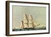 The Opium Clipper Brig Anonyma in the Straits of Malacca, 1846-Norman Hill-Framed Giclee Print