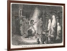 The Oracle of Delphi Entranced-H. Leutemann-Framed Art Print