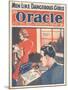 The Oracle, Pulp Fiction Secretaries Magazine, UK, 1938-null-Mounted Giclee Print