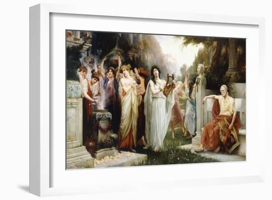 The Oracle-George Edward Robertson-Framed Giclee Print