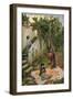 The Orange Gatherers-John William Waterhouse-Framed Giclee Print