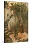 The Orange Gatherers-John William Waterhouse-Stretched Canvas