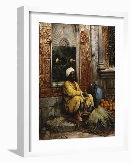 The Orange Seller, 1882-Ludwig Deutsch-Framed Giclee Print