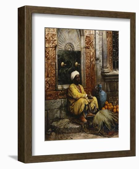 The Orange Seller, 1882-Ludwig Deutsch-Framed Giclee Print