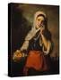 The Orange Seller, about 1660-Bartolomé Estéban Murillo-Stretched Canvas