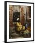 The Orange Seller-Ludwig Deutsch-Framed Giclee Print