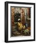 The Orange Seller-Ludwig Deutsch-Framed Premium Giclee Print