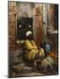 The Orange Seller-Ludwig Deutsch-Mounted Premium Giclee Print