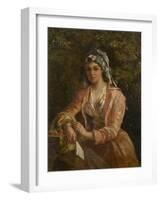 The Orange Seller-Thomas Faed-Framed Giclee Print