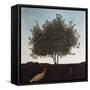 The orange tree by Kristofer Sinding Larsen-Oda Krohg-Framed Stretched Canvas