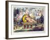 The Orangerie - or - the Dutch Cupid Reposing after the Fatigues of Planting, Published 1796-James Gillray-Framed Giclee Print