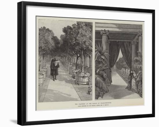 The Orangery at the Palace of Charlottenburg-William 'Crimea' Simpson-Framed Premium Giclee Print