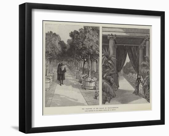 The Orangery at the Palace of Charlottenburg-William 'Crimea' Simpson-Framed Premium Giclee Print