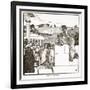 The Oration of Demostenes (Litho)-English-Framed Giclee Print