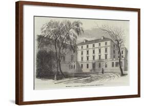 The Oratory, at Brompton, Exterior of the Residence-null-Framed Giclee Print