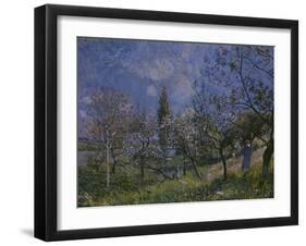 The Orchard, 1881-Alfred Sisley-Framed Giclee Print