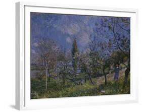 The Orchard, 1881-Alfred Sisley-Framed Giclee Print