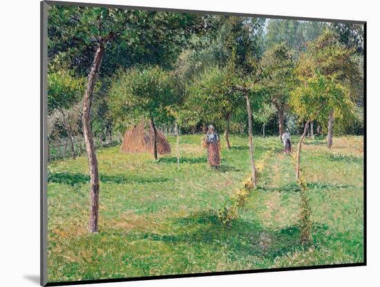 The Orchard at Éragny, 1896-Camille Pissarro-Mounted Giclee Print
