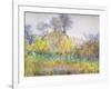 The orchard, c. 1874 (oil on canvas)-Claude Monet-Framed Giclee Print