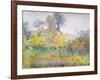 The orchard, c. 1874 (oil on canvas)-Claude Monet-Framed Giclee Print