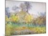 The orchard, c. 1874 (oil on canvas)-Claude Monet-Mounted Giclee Print