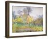 The orchard, c. 1874 (oil on canvas)-Claude Monet-Framed Giclee Print