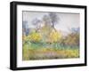 The orchard, c. 1874 (oil on canvas)-Claude Monet-Framed Giclee Print