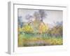 The orchard, c. 1874 (oil on canvas)-Claude Monet-Framed Giclee Print
