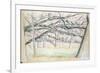 The Orchard, c.1895-Paul Cézanne-Framed Giclee Print