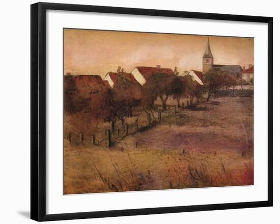 'The Orchard', c1902-Manuel Robbe-Framed Giclee Print